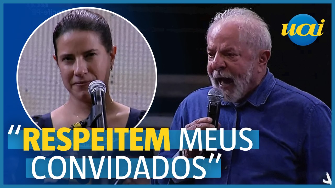 Lula ao reclamar de vaias a Raquel Lyra em Recife