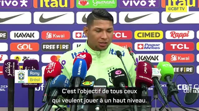 Brésil - Rony : Jouer en Europe ? L'objectif de tous ceux qui veulent jouer à un haut niveau