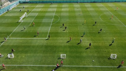 Diablotins: les U21 à l'entrainement (images RBFA)