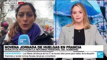 Informe desde París: inicia novena jornada de manifestaciones contra reforma pensional
