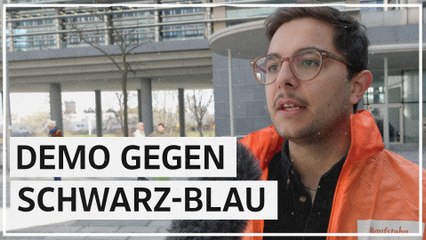 Demo gegen Schwarz-Blau: "Es gibt keine roten Linien mehr"