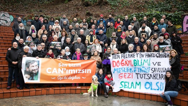 Gezi Davası'nda tutuklanan avukat Can Atalay'a doğum günü sürprizi: İyi ki doğdun Can...