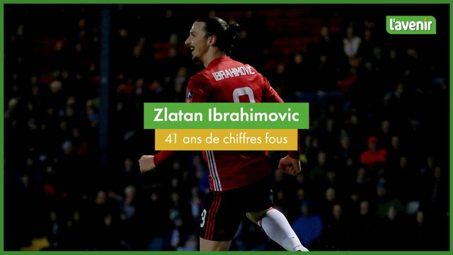 Zlatan: 41 ans de chiffres fous (et le 9e va vous surprendre)