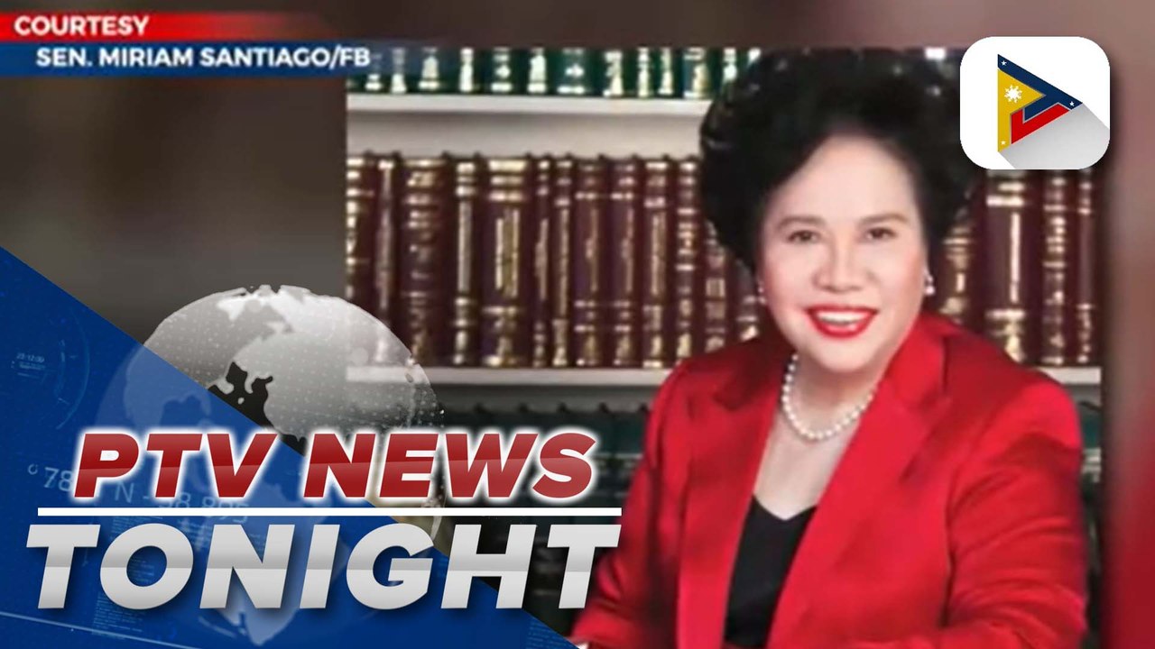House Bill 7413 that seeks to rename Agham and BIR Roads after late Sen. Miriam Defensor-Santiago passed on third and final reading