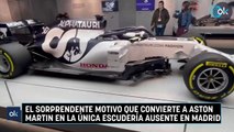 El sorprendente motivo que convierte a Aston Martin en la única escudería ausente en Madrid