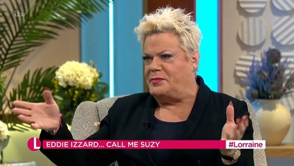 Eddie Izzard reveals she has added new name to her passport
