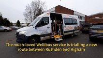 Shire Community Services' Wellibus service to trial a new route between Rushden and Higham