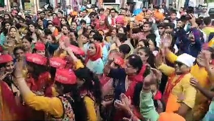 चेटीचंड पर निकली शोभायात्रा में जमकर झूमे श्रद्धालु,देखे वीडियो