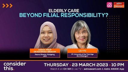 Consider This: Senior Citizens (Part 1) - Rethinking Modern Elderly Care