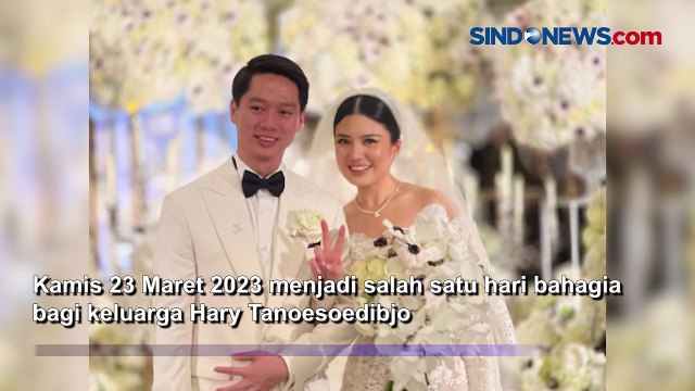 Menikah di Paris, Ini Dia Momen Bahagia Pernikahan Valencia Tanoesoedibjo dan Kevin Sanjaya