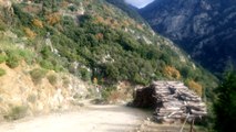 Mount Athos 2018, walking from the Simonopetra to the Holy Monastery of  Osios Grigorios
