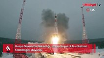 Rusya Savunma Bakanlığı duyurdu! Soyuz roketi uzaya fırlatıldı