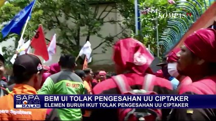 BEM UI Tolak Pengesahan UU Ciptaker, Stafsus Mensesneg: Kemarin Kemana Aja?