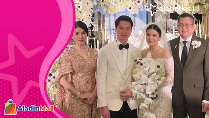 Momen Haru Pernikahan Kevin Sanjaya dan Valencia Tanoe di Paris, Diantar Hary Tanoesoedibjo ke Altar Pernikahan