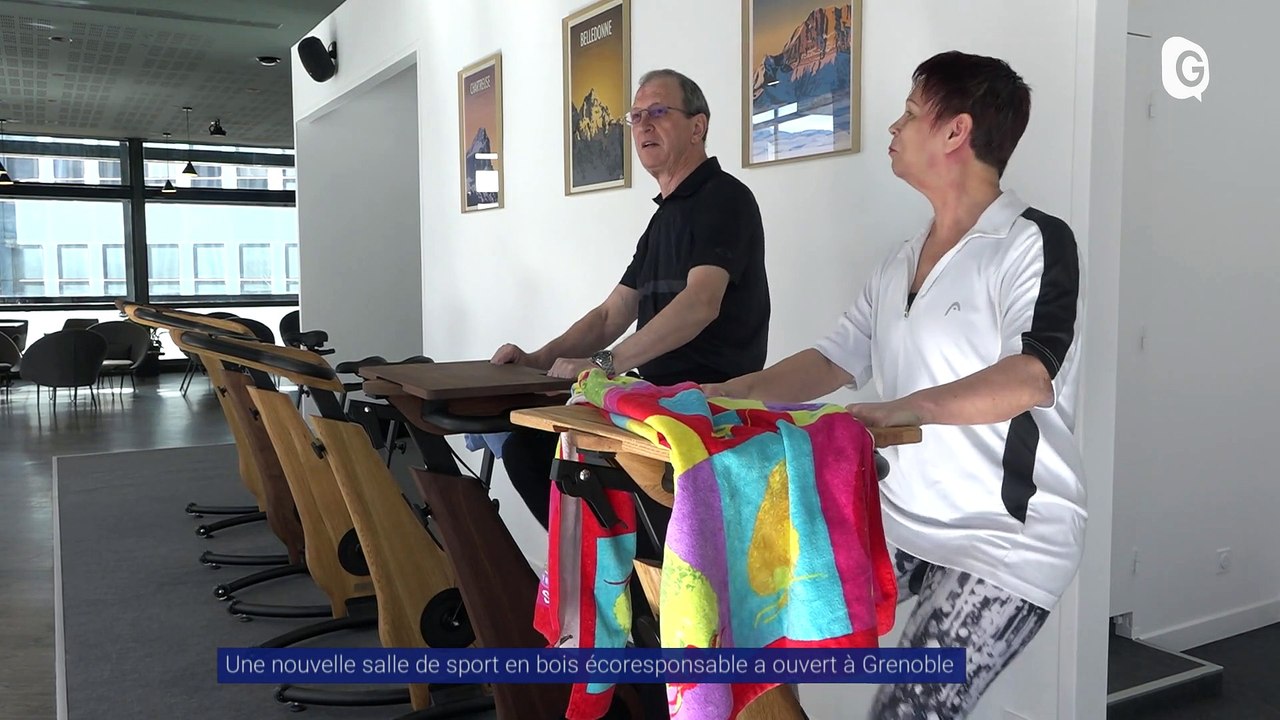 Reportage - Une nouvelle salle de sport en bois écoresponsable a ouvert à Grenoble
