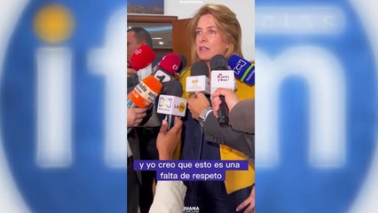 Juana Londoño, presidente de la Comisión Segunda de la Cámara denuncia incumplimientos del Canciller