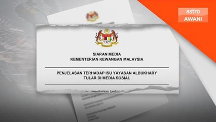 Tidak pernah batal pengecualian cukai Yayasan Albukhari