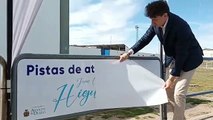 Juan Carlos Higuero inaugura el complejo deportivo que llevará su nombre