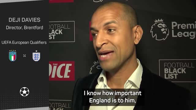 England cap 'would mean the world' to Toney, says Brentford director