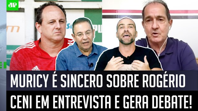 ISSO É ERRADO, cara! O Rogério Ceni então é... ENTREVISTA de Muricy gera DEBATE sobre o São Paulo!