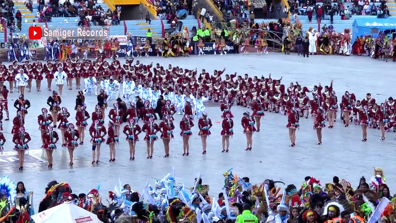Caporales San Juan - Concurso en estadio [Candelaria 2018]