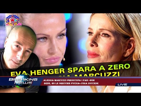 Alessia Marcuzzi preoccupa i fan: «Non bene, ho le orecchie fucsia».Cosa succede