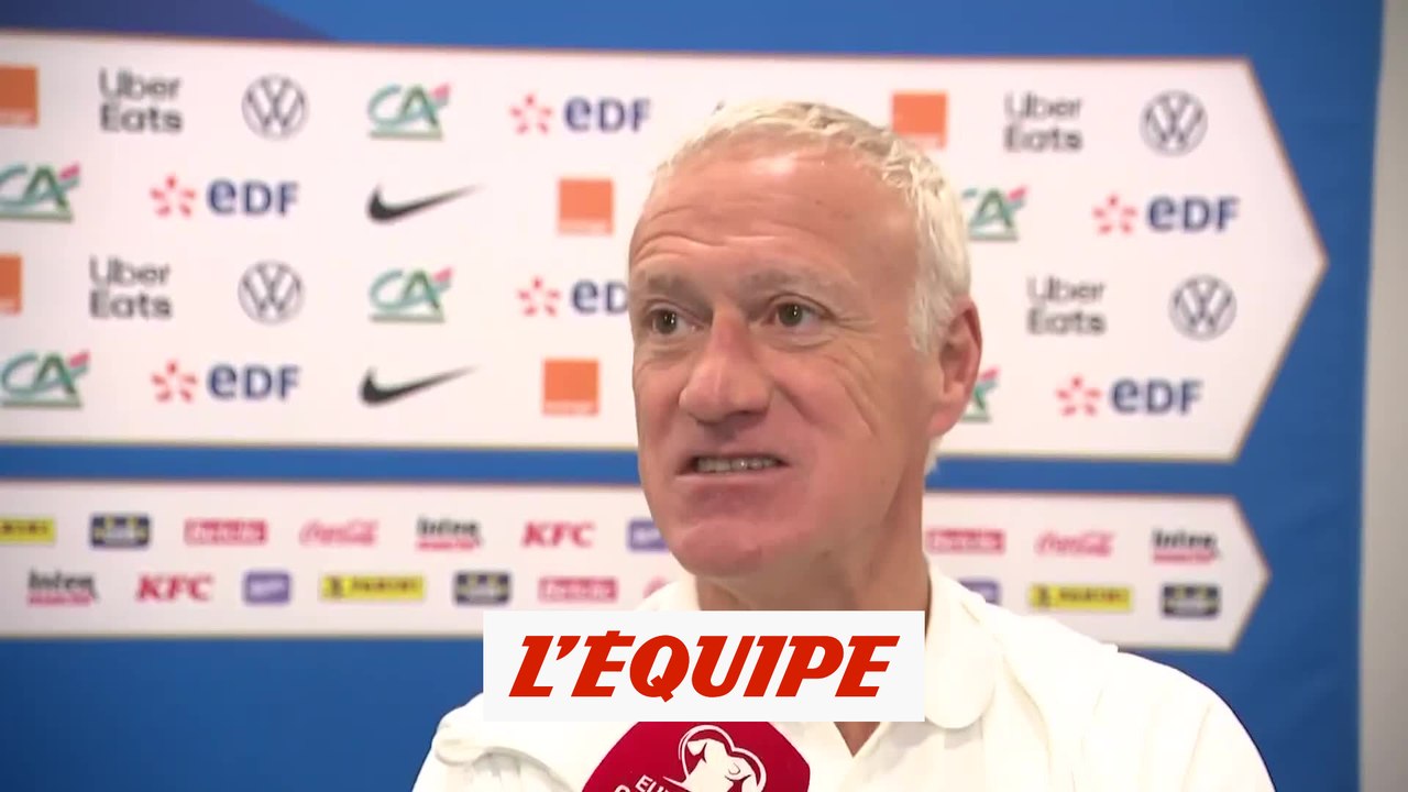 «Je n'ai pas besoin de briefer Mbappé» - Foot - Qualif. Euro 2024 - Bleus - Deschamps