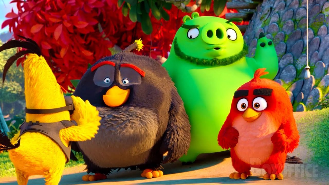 Les Angry Birds et les cochons font équipe | Angry Birds 2 | Extrait VF