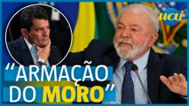 Lula sobre plano do PCC para matar Moro: 'Armação'
