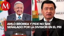 “No tenemos que ver”: AMLO sobre dimisión de Osorio Chong como coordinador del PRI