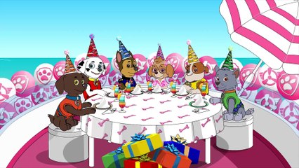 Paw Patrol Skye's बच्चों के लिए जन्मदिन एनिमेशन!