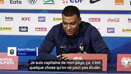 Bleus - Mbappé : “C’est un kiff d’être capitaine” (Beinsports-FR)
