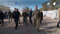 زيلينسكي يزور منطقة خيرسون المحتلة جزئيا من روسيا