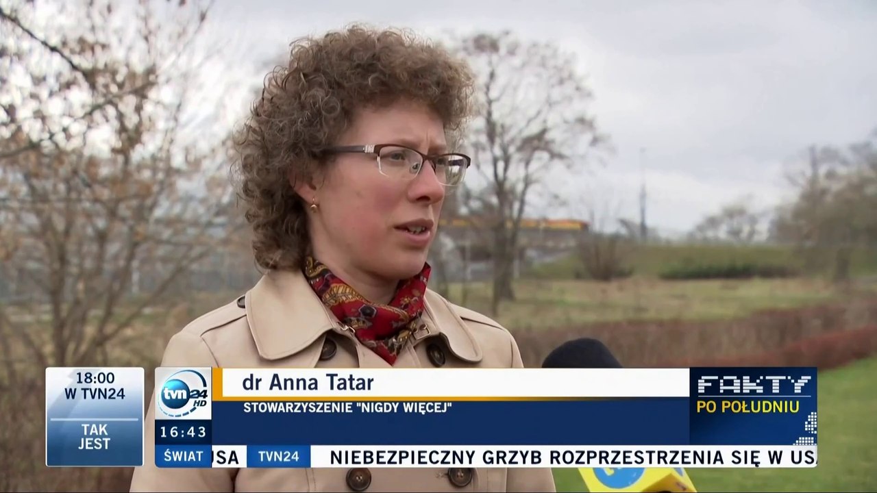 Anna Tatar o „Brunatnej Księdze” Stowarzyszenia NIGDY WIĘCEJ, 21.03.2023.