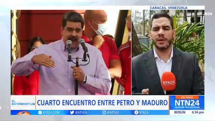 Petro y Maduro sostendrán una reunión este jueves en Caracas