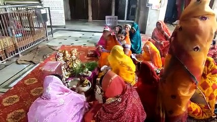 मंदिर श्री रामचन्द्र जी में मनाया सिंजारा महोत्सव