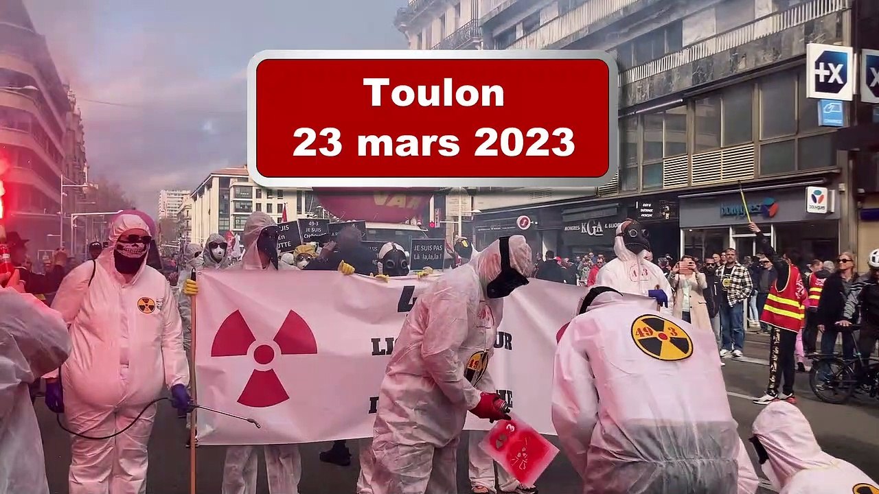 Manifestation contre la réforme des retraites