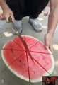 Awesome Fast Worker cutting watermelon hacks creative Food Art and Cutting Tricks that street food