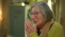 Retired florist bursts into tears after seeing artwork family hid from Nazis restored