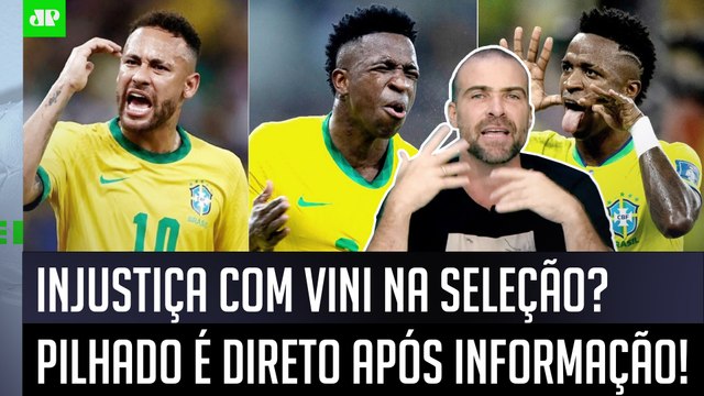 ISSO É POLÊMICO! O Vinicius Júnior BRIGOU COM A NIKE e agora a Seleção... OLHA o que Pilhado FALOU