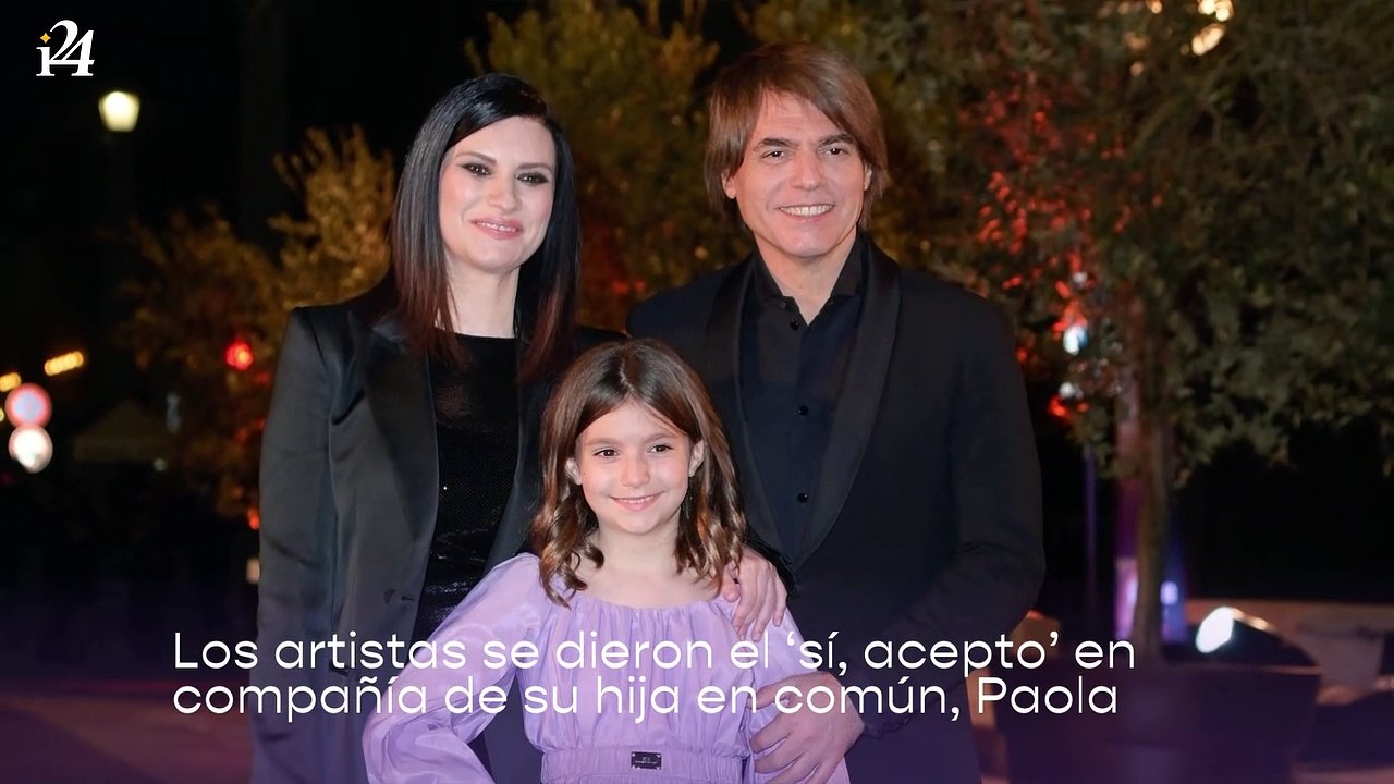 ¡Nunca es tarde para el amor! Laura Pausini se casó tras 18 años de relación con su pareja