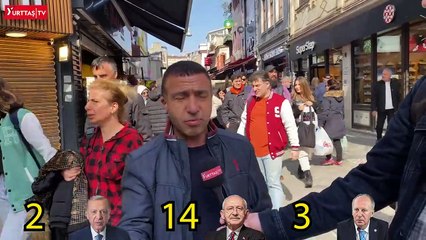 Muharrem İnce tartışması röportaja damga vurdu! Kadıköy Sayaçlı Seçim Anketi!