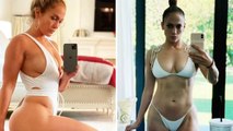 Jennifer Lopez exercises every day not just to look great but also to feel good about herself.