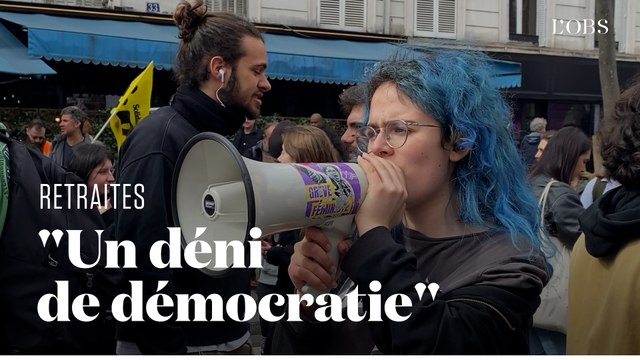 Retraites : le 49.3, la goutte de trop pour ces manifestants