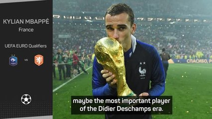 Tải video: Mbappe admits Griezmann was 'disappointed' over France captaincy snub