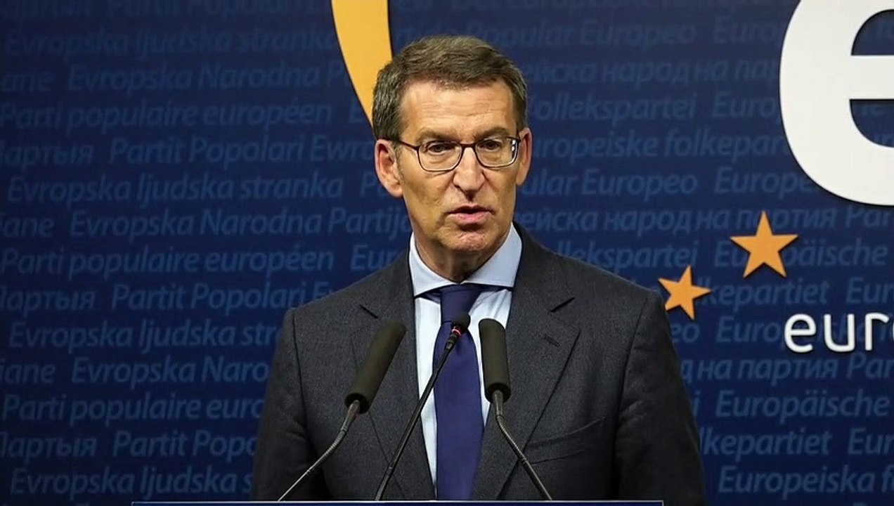 Feijóo critica la reforma de pensiones, en Bruselas