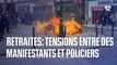 Des tensions dans la manifestation parisienne entre des casseurs et les forces de l'ordre