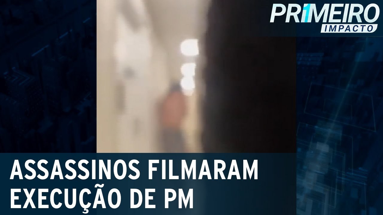 Divulgadas imagens de execução de policial militar no RJ