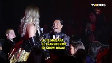 Luis Magaña se transformó en show drag