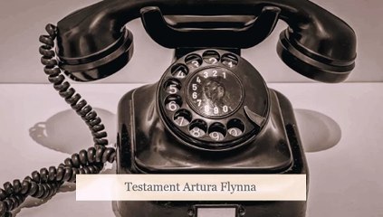 "Testament Artura Flynna" - Z. Reszelewski (1983) - słuchowisko kryminalno-fantastycznonaukowe